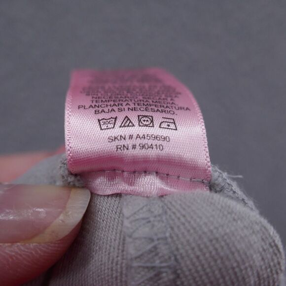 Juicy Couture‎ Womens Soft Velour Jogger Pants Large Gray All Over Logo Lounge - Picture 13 of 14